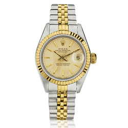 Rolex Ladies 2 Tone Datejust Watch. 26mm. Ref: 69173