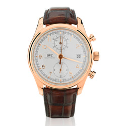 IWC Portuguese Chronograph in 18kt Rose Gold. 42mm. Ref: IW 390402
