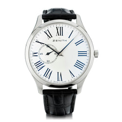 Zenith Elite Heritage Ultra Thin in Steel. Reference # 03.2010.681
