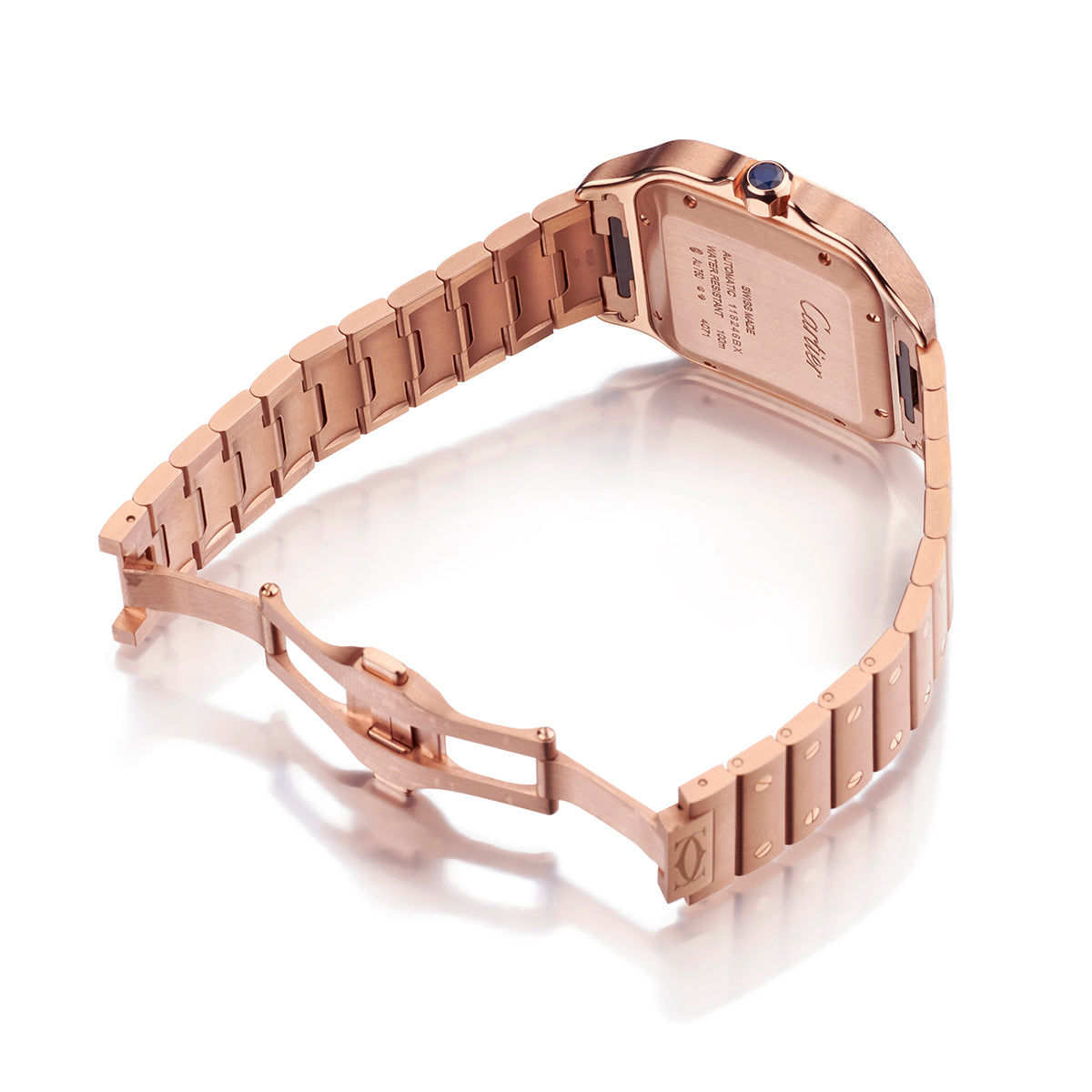 Cartier de Santos Large 18k Rose Circa Ref - Main Image