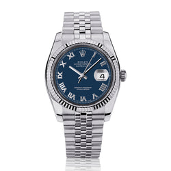 Rolex Datejust Stainless Steel 36. Blue Dial. Ref:116234