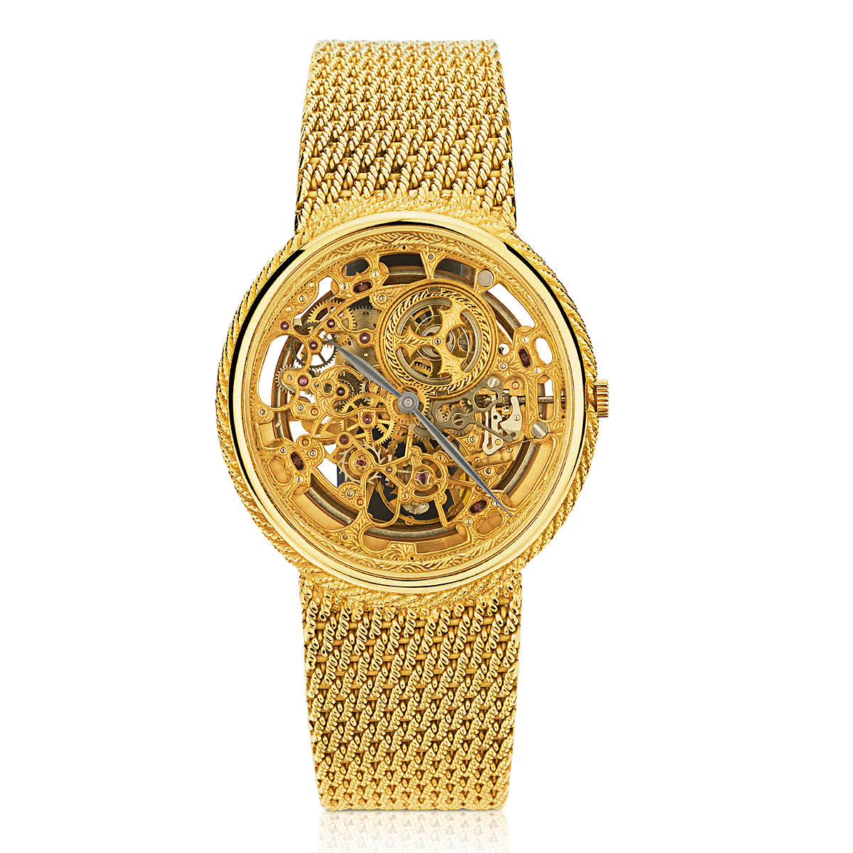 Audemars Piguet 18kt Yellow Gold Skeleton Dress Ref: 43244