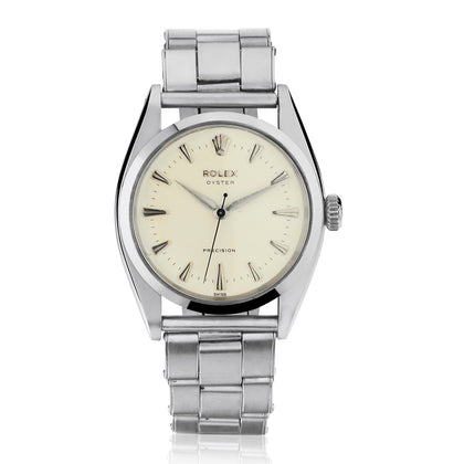 Rolex Oyster Precision Manual Winding Watch. Vintage. Circa 1955