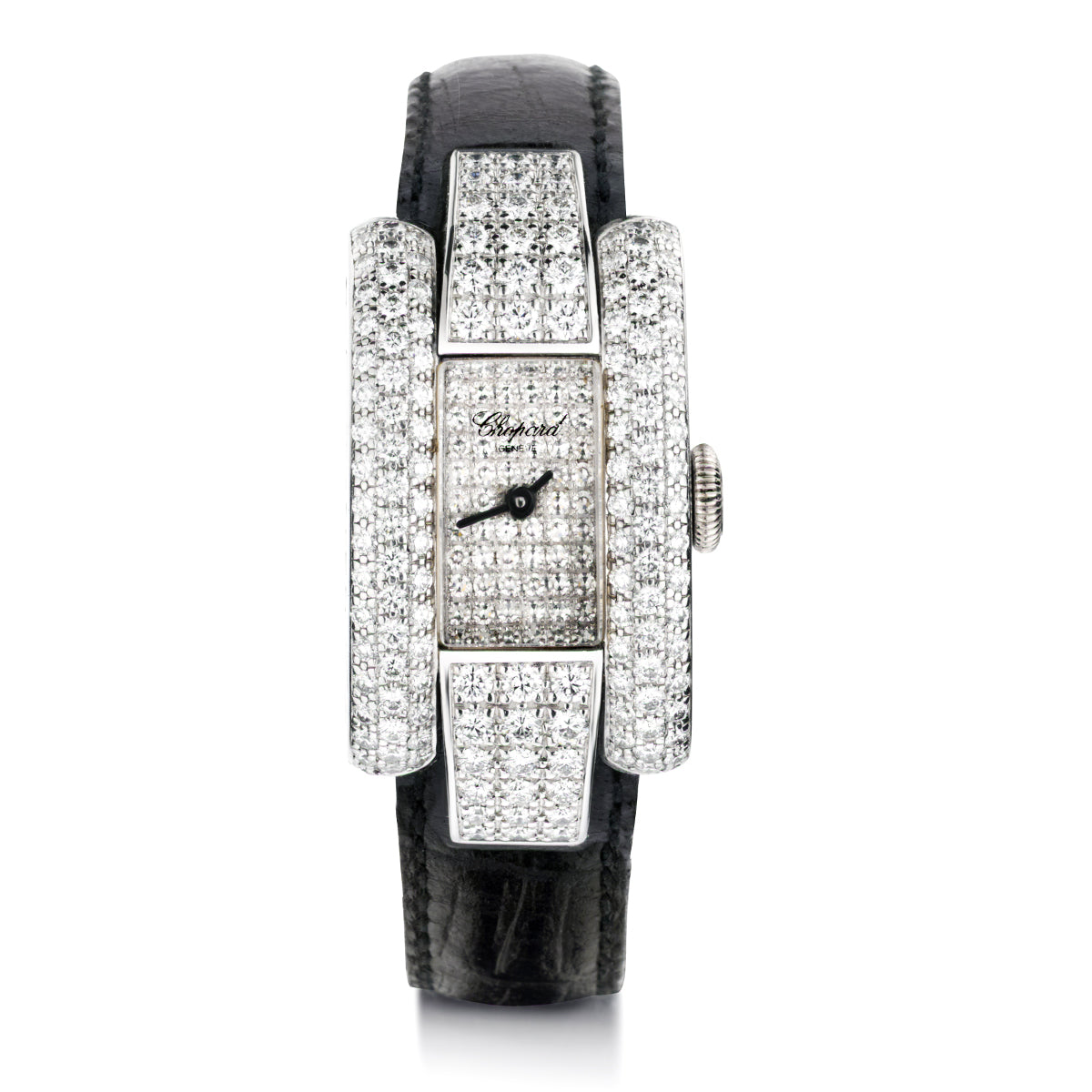 Chopard La Strada Ladies Diamond Watch in 18kt White – Van Rijk