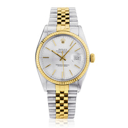 Rolex Datejust 36mm in Steel and 18kt Yellow Gold. Ref: 16013