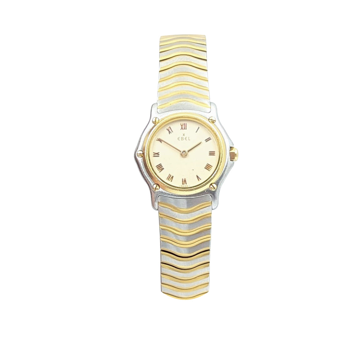 Ebel Golden Classic Women's Watch Ladies Ebel Classic Wave