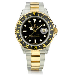 Rolex GMT II in Steel and 18kt Yellow Gold. Ref: 16713
