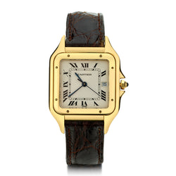 Cartier Panthere'  Unisex in 18kt Yellow Gold. 28mm case size.