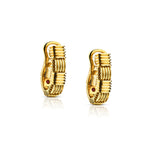 Roberto Coin 18kt Yellow Gold  "Appasionata Collection" Earrings.