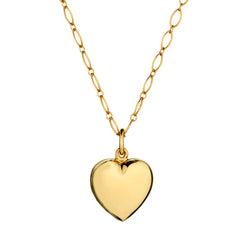 Tiffany & Co Puffy Locket Heart ins 18kt Yellow Gold