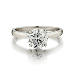 Platinum Diamond Solitaire Ring. 1.50ct Brilliant Cut Diamond