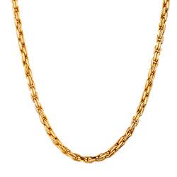 14kt Yellow Gold Chain. 25.29 Grams. Made in Italy.