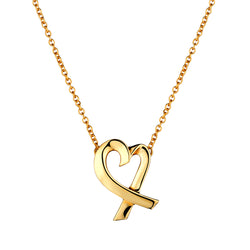 Tiffany & Co 18kt Yellow Gold Mini Loving Heart. Paloma Picasso