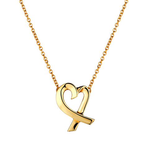 Tiffany & Co 18kt Yellow Gold Mini Loving Heart. Paloma Picasso