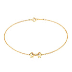 Tiffany & Co Paloma Picasso 18kt Yellow Gold Double Heart Bracelet
