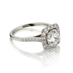 Tiffany & Co Soleste Diamond Ring. 1.65ct Brilliant cut Diamond