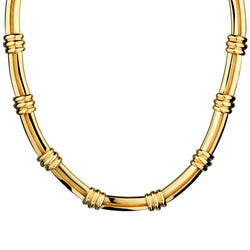 Tiffany & Co "Atlas Collection" Choker / Necklace in 18kt Yellow Gold.
