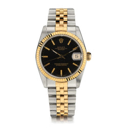 Rolex Datejust in Steel and 18kt Yellow Gold. 31mm.