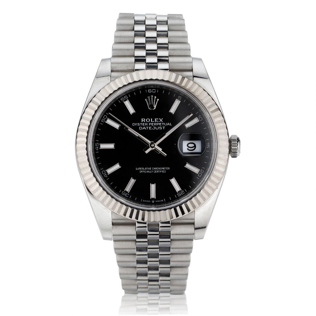 ROLEX Datejust II stainless steel with black 41mm – Van Rijk