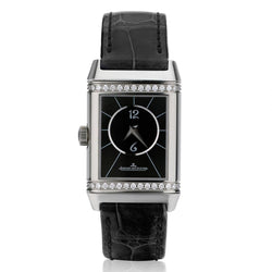 Jaeger le Coultre Ladies Classic Duetto Diamond Watch.  Ref:211.8.44