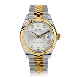 Ladies Rolex Datejust in Steel and Gold. 31mm Case Size.