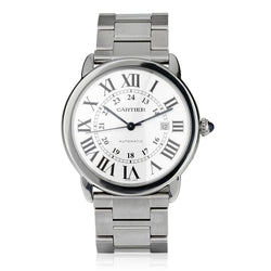 Cartier Solo Ronde 42mm stainless  steel wristwatch