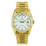 Rolex Day-Date Presidential in 18kt Yellow Gold. Double Quick .