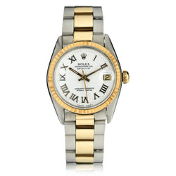 Rolex Datejust Ladies 30mm in Steel and 18kt Yellow Gold. Ref: 6824