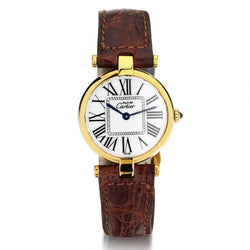 Cartier Ladies Vermeil Plated Wristwatch.