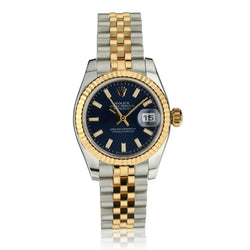 Rolex Datejust 26mm Steel and 18kt Yellow Gold. Box and Papers. Circa 2010.