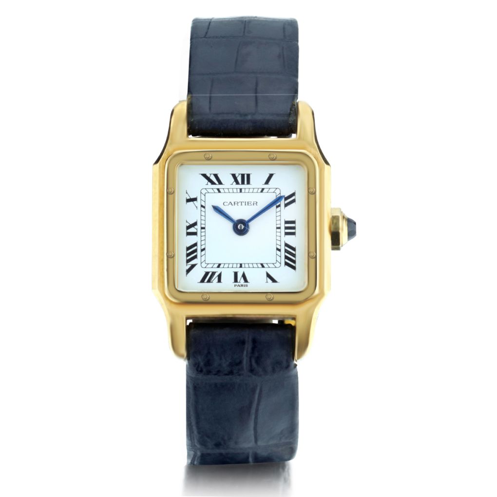 Rare!!! Cartier Santos Dumont in 18kt Y/G Mechanical movement