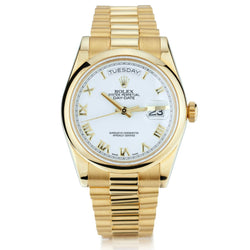 Rolex 18kt Y/G Day-Date 36. Reference number:118208. B&P