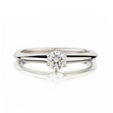 Tiffany & Co. 0.64 Carat Round Brilliant Cut Diamond Ring