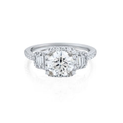 Ladies Diamond Ring . 2.17 carat total weight.