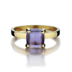 Tiffany & Co. 18KT Yellow Gold Amethyst Paloma Picasso Ring