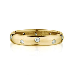 Tiffany & Co "Etoile" in 18kt Yellow Gold Diamond Band