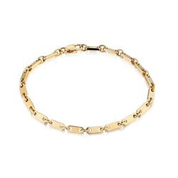 Cartier 18KT Yellow Gold Unisex Link Bracelet