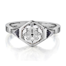 Ladies Art Deco Diamond Ring.1.15ct European cut.