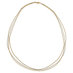 Cartier 18KT Tri-Colour Gold Trinity Collection Necklace