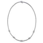 Tiffany & Co. Diamond Platinum Victoria Collection Necklace