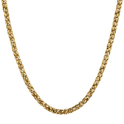 18kt Yellow Gold Chain. 17 inches in length.