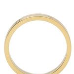 Cartier Unisex Tri-Color Gold Size 57 Band Ring