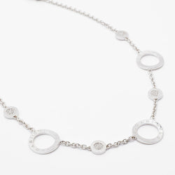 Bvlgari White Gold & Pavé-Set Diamond Necklace