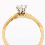 Tiffany & Co. Diamond Solitaire Gold & Platinum Ring
