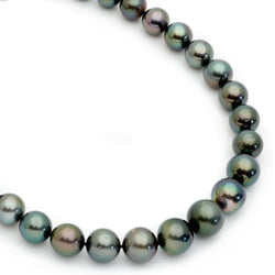 Graduated Single Strand Tahitian Cultured Pearl Necklace