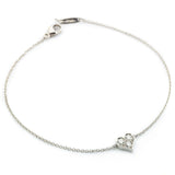Tiffany & Co. Platinum And Diamond Tiffany Hearts Bracelet