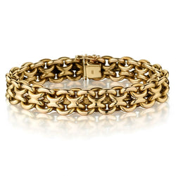 14kt Yellow Gold Bracelet.Made In Italy