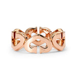 Cartier Hearts & Symbols Pink Gold And Diamond Ring
