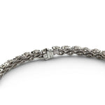 9.25 Carat Double Row Marquise Cut Diamond Bracelet