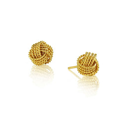 Tiffany & Co 18kt Yellow Gold Twist Stud Earings